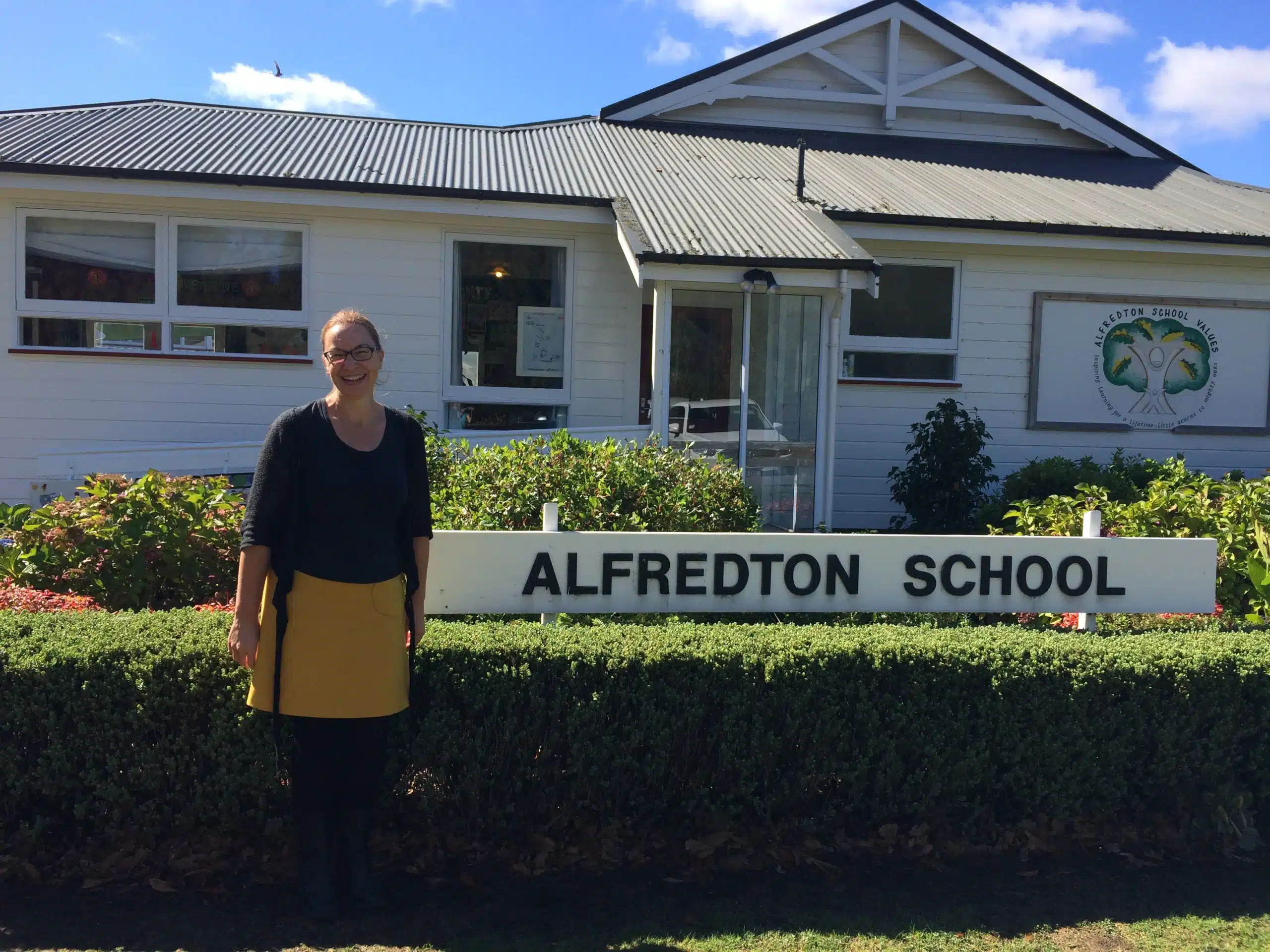 A visit to Alfredton School