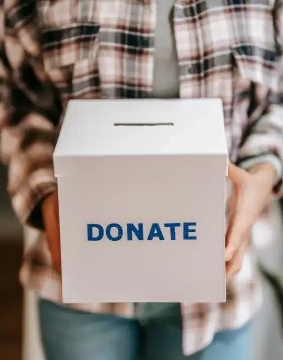 Donate box
